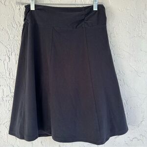 SCOTTeVEST Skirt Women XS Black A Line Pockets Casual Work